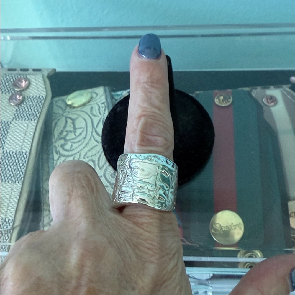 Silpada Silver Textured Ring - Picture 3 of 4